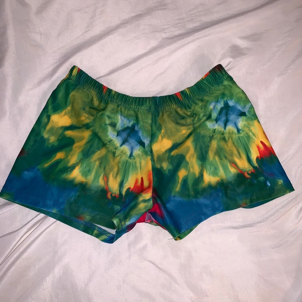 Tie dye spandex